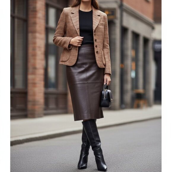 Ann Klein Tweed Blazer Multicolor 6 NWT - Picture 1 of 13